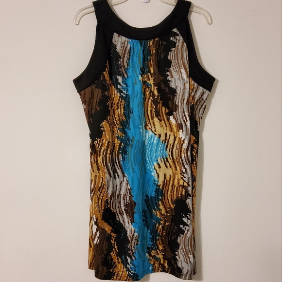 ND New Directions Petite Multi Colored Sleeveless Dress Size PXL - Picture 5 of 8